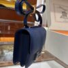 wsxc1782229744031_1 Liu Factory Constance Lizard Leather Gem Blue Silver Hardware 18cm Full Handmade