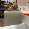 wsxc1782990541798_3 Liu Factory Constance Swift Leather 8L Ice Grey Rose Gold Hardware 24cm Full Handmade