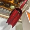 wsxc1782990559252_5 Liu Factory Constance Shiny Alligator Crocodile CK95 Ferrari Red Gold Hardware 18cm Full Handmade