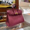 wsxc1782990676621_1 Liu Factory Birkin Togo Leather K1 Grenat Red Gold Hardware 25cm Full Handmade