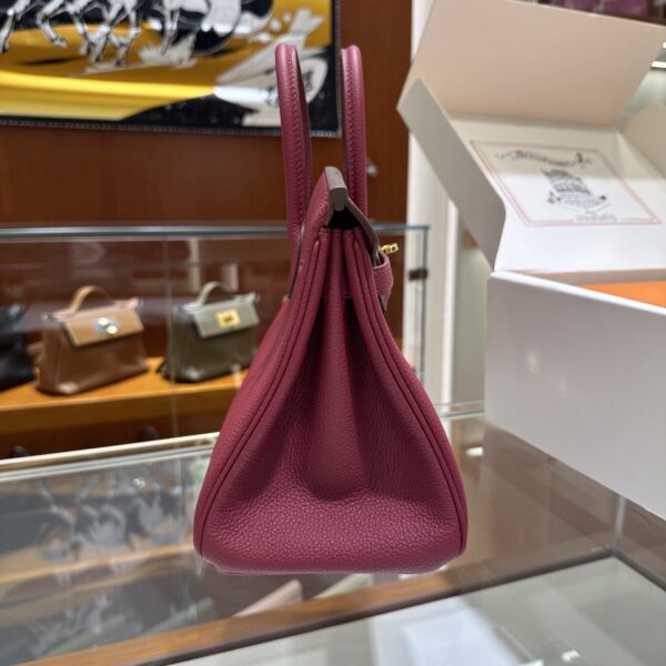 wsxc1782990676621_4 Liu Factory Birkin Togo Leather K1 Grenat Red Gold Hardware 25cm Full Handmade