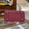 wsxc1782990676621_5 Liu Factory Birkin Togo Leather K1 Grenat Red Gold Hardware 25cm Full Handmade