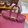 wsxc1782990676621_6 Liu Factory Birkin Togo Leather K1 Grenat Red Gold Hardware 25cm Full Handmade