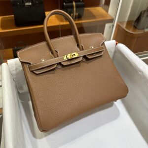 wsxc1782990809697_0 Liu Factory Birkin Togo Leather CK37 Golden Brown Gold Hardware 25cm Full Handmade