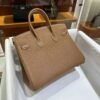 wsxc1782990809697_1 Liu Factory Birkin Togo Leather CK37 Golden Brown Gold Hardware 25cm Full Handmade