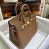 wsxc1782990809697_3 Liu Factory Birkin Togo Leather CK37 Golden Brown Gold Hardware 25cm Full Handmade