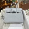 wsxc1782990830532_0 Liu Factory Birkin Togo Leather P0 Gris Grey Silver Hardware 25cm Full Handmade