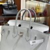 wsxc1782990830532_5 Liu Factory Birkin Togo Leather P0 Gris Grey Silver Hardware 25cm Full Handmade