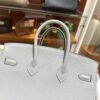 wsxc1782990830532_6 Liu Factory Birkin Togo Leather P0 Gris Grey Silver Hardware 25cm Full Handmade