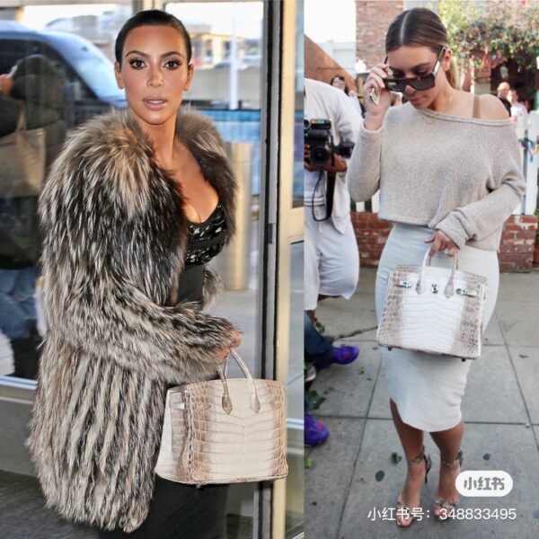 wsxc1782990867374_2 Liu Factory Birkin Matte Crocodile Leather Himalaya Silver Hardware 25cm Full Handmade