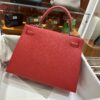 wsxc1782990891522_1 Liu Factory Kelly Chevre Leather Q5 Chinese Red Silver Hardware 28cm Full Handmade