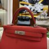 wsxc1782990891718_18 Liu Factory Kelly Chevre Leather Q5 Chinese Red Silver Hardware 28cm Full Handmade