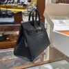 wsxc1782990986112_3 Liu Factory Birkin Matte Alligator Crocodile CK89 Black Silver Hardware 25cm Full Handmade