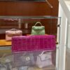 wsxc1782991313031_4 Liu Factory Mini Kelly Pochette Shiny Alligator Crocodile Rose Purple Pink Gold Hardware 22cm Full Handmade