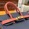 wsxc1784649183312_3 Liu Factory Factory Birkin Epsom Leather Gem Blue & Red Gold Hardware 30cm Full Handmade