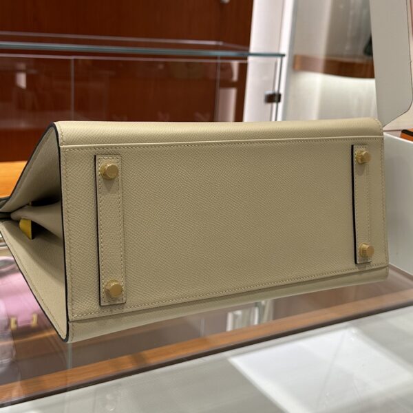 wsxc1784649237630_8 Liu Factory Factory Birkin Epsom Leather Khaki & Yellow Gold Hardware 30cm Full Handmade