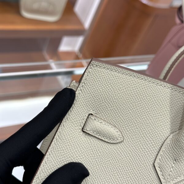 wsxc1784649297780_2 Liu Factory Factory Birkin Epsom Leather Cream White Gold Hardware 25cm Full Handmade
