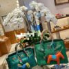 wsxc1784907055903_0 Liu Factory Factory Birkin Swift Leather Bamboo Green Silver Hardware 30cm Full Handmade