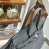 wsxc1784907113416_4 Liu Factory Factory Birkin Swift Leather 0L Gris Grey Silver Hardware 25cm Full Handmade