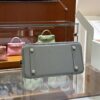 wsxc1784907113416_5 Liu Factory Factory Birkin Swift Leather 0L Gris Grey Silver Hardware 25cm Full Handmade