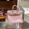 wsxc1784907133271_0-1 Liu Factory Factory Birkin Swift Leather 3Q Sakura Pink Gold Hardware 25cm Full Handmade