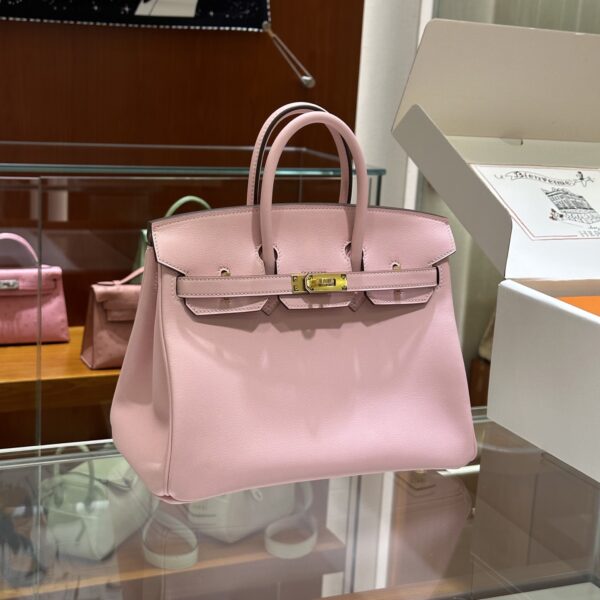 wsxc1784907133271_0 Liu Factory Factory Birkin Swift Leather 3Q Sakura Pink Gold Hardware 25cm Full Handmade