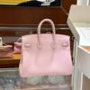 wsxc1784907133271_1 Liu Factory Factory Birkin Swift Leather 3Q Sakura Pink Gold Hardware 25cm Full Handmade