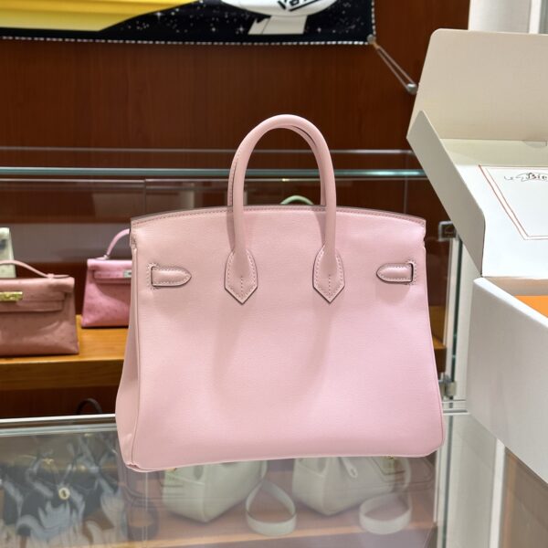wsxc1784907133271_1 Liu Factory Factory Birkin Swift Leather 3Q Sakura Pink Gold Hardware 25cm Full Handmade
