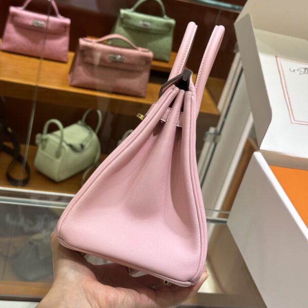 wsxc1784907133271_5 Liu Factory Factory Birkin Swift Leather 3Q Sakura Pink Gold Hardware 25cm Full Handmade