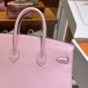 wsxc1784907133271_8 Liu Factory Factory Birkin Swift Leather 3Q Sakura Pink Gold Hardware 25cm Full Handmade